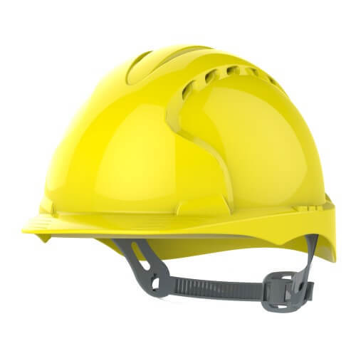 Yellow JSP EVO2 Industrial Safety Helmet